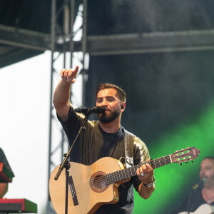 Kendji Girac en concert lors du Festival "Paris Paradis" au parc de la Villette à Paris le 10 septembre 2023. © Pierre Perusseau/Bestimage