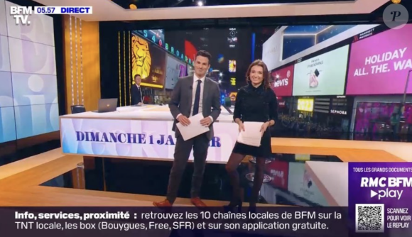 Marie Gentric, journaliste sur BFMTV. Instagram