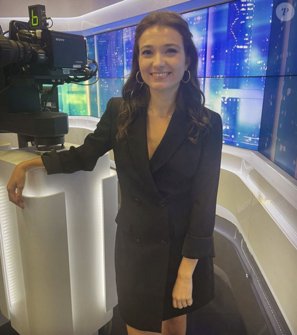 Marie Gentric, journaliste sur BFMTV. Instagram