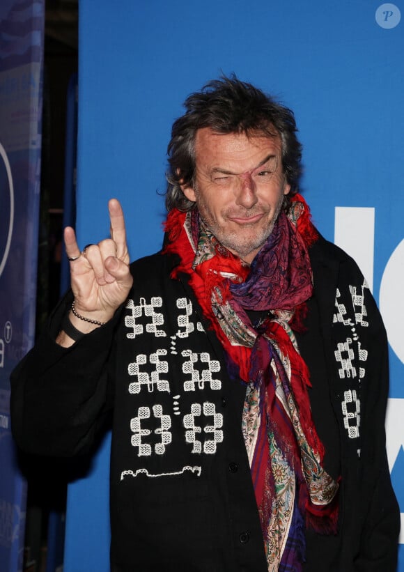 Jean-Luc Reichmann - Photocall du vernissage de l'exposition "Johnny Hallyday, l'exposition" au Palais des Expositions à Paris. Le 21 décembre 2023 © Dominique Jacovides / Bestimage