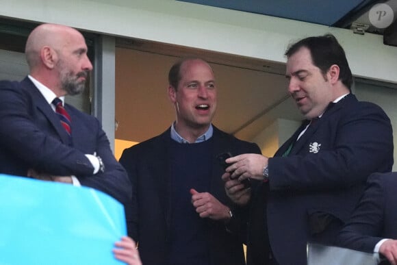 Prince William - Gradins avant le match UEFA Conference League, Villa Par, Birmingham, Royaume-Uni, 2 mai 2024. @ Photo by David Davies/PA Wire/ABACAPRESS.COM