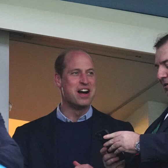 Prince William - Gradins avant le match UEFA Conference League, Villa Par, Birmingham, Royaume-Uni, 2 mai 2024. @ Photo by David Davies/PA Wire/ABACAPRESS.COM