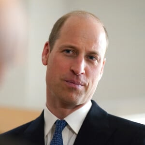 Le prince William, prince de Galles, visite James' Place à Newcastle, Royaume Uni, le 30 avril 2024, un centre de prévention du suicide proposant une thérapie gratuite aux hommes suicidaires du Nord-Est. 