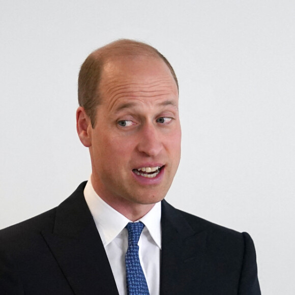 Le prince William, prince de Galles, visite James' Place à Newcastle, Royaume Uni, le 30 avril 2024, un centre de prévention du suicide proposant une thérapie gratuite aux hommes suicidaires du Nord-Est. 