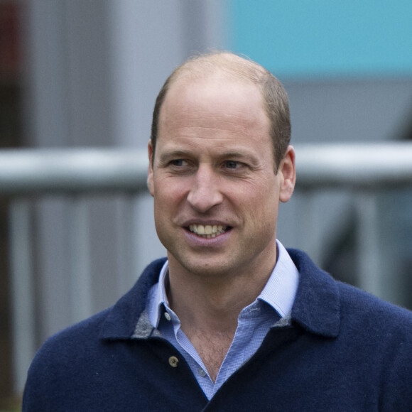 Le prince William, prince de Galles, et Catherine (Kate) Middleton, princesse de Galles, au centre sportif national de Bisham Abbey à Marlow, à l'occasion de la Journée mondiale de la Santé mentale, le 12 octobre 2023. 