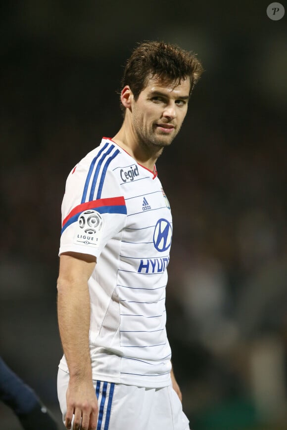 Avec leur famille.
Yoann Gourcuff - Match de Ligue 1 Lyon - Psg au stade Gerland à Lyon le 8 février 2015.