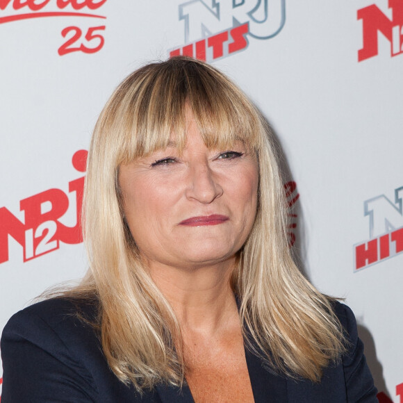 Christine Bravo assiste à la conférence de presse de la rentrée 2015 pour NRJ12, aux côtés de tous les autres visages phares de la chaîne, comme Véronique Mounier, Valérie Damidot et Évelyne Thomas. Photo par Audrey Poree/ABACAPRESS.COM