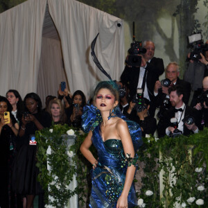 D'autres stars ont également fait sensation, comme Zendaya, Jennifer Lopez, Nicki Minaj, etc.
Zendaya au Met Gala, à New York, le 6 mai 2024. © Photo Image Press via ZUMA Press Wire.