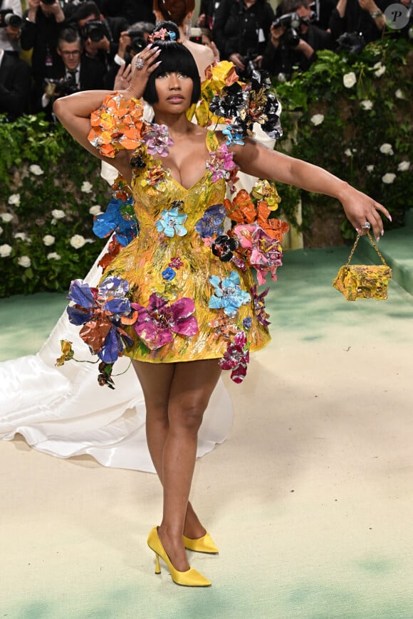 Nicki Minaj au Met Gala, à New York, le 6 mai 2024. © Photo Image Press via ZUMA Press Wire.