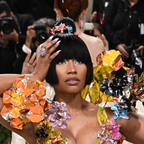 Nicki Minaj au Met Gala, à New York, le 6 mai 2024. © Photo Image Press via ZUMA Press Wire.