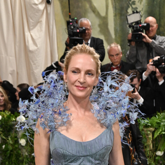 Uma Thurman au Met Gala, à New York, le 6 mai 2024. © Photo Image Press via ZUMA Press Wire.