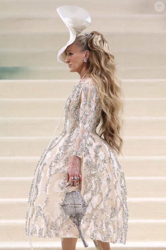 Sarah Jessica Parker au Met Gala, à New York, le 6 mai 2024. © Photo Image Press via ZUMA Press Wire.