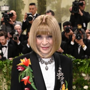 Anna Wintour lors de l'édition 2024 du Met Gala à New York le 6 mai 2024.