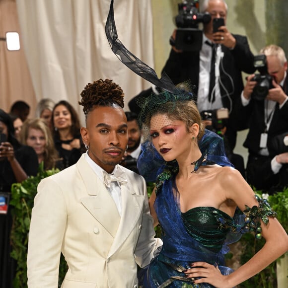 Austin Coleman et Zendaya lors de l'édition 2024 du Met Gala à New York le 6 mai 2024.