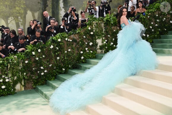 Lea Michele lors de l'édition 2024 du Met Gala à New York le 6 mai 2024.