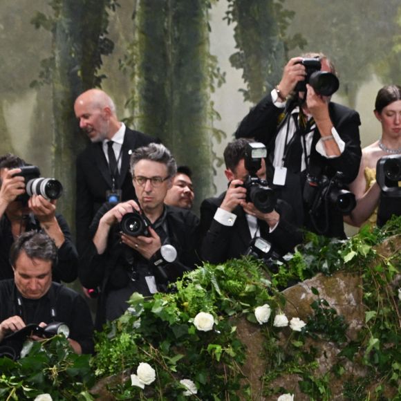 Lea Michele lors de l'édition 2024 du Met Gala à New York le 6 mai 2024.