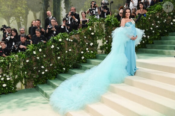 Lea Michele lors de l'édition 2024 du Met Gala à New York le 6 mai 2024.