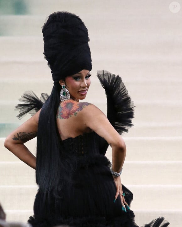 Cardi B lors de l'édition 2024 du Met Gala à New York le 6 mai 2024.