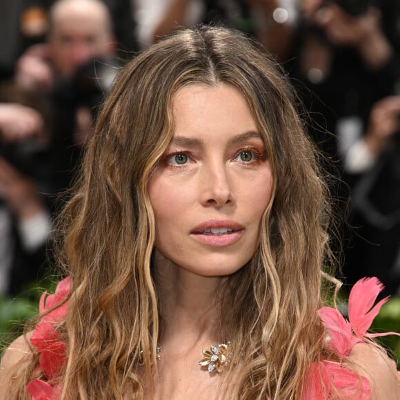 Jessica Biel lors de l'édition 2024 du Met Gala à New York le 6 mai 2024.