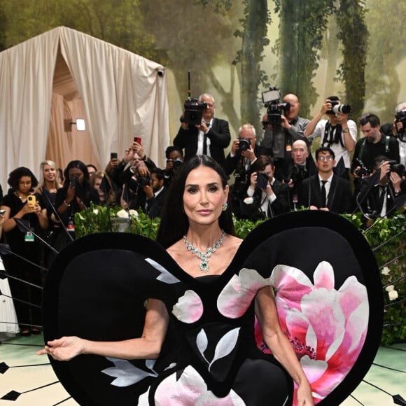 Demi Moore lors de l'édition 2024 du Met Gala à New York le 6 mai 2024.