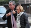 Patrick et Isabelle Balkany ont perdu l'usufruit de leur moulin de Cossy, leur demeure à Giverny, dans l'Eure
Patrick Balkany et sa femme Isabelle - Obsèques de Andrée Sarkozy (mère de N.Sarkozy), dite Dadue née Andrée Mallah, en l'église Saint-Jean-Baptiste à Neuilly-Sur-Seine. 