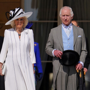 Première garden party de l'année !
Le roi Charles III d'Angleterre et Camilla Parker Bowles, reine consort d'Angleterre, reçoivent des invités lors d'une Garden Party à Buckingham Palace à Londres