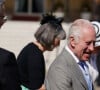 Charles III a échangé avec de nombreux sujets
Le roi Charles III d'Angleterre et Camilla Parker Bowles, reine consort d'Angleterre, reçoivent des invités lors d'une Garden Party à Buckingham Palace à Londres, le 8 mai 2024.