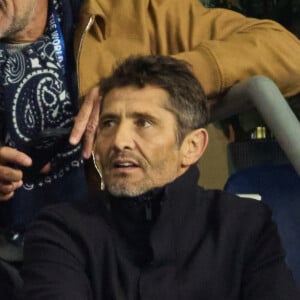 Durant sa carrière sportive, il a notamment porté les couleurs de l'OM et du Bayern Munich
Bixente Lizarazu - People au match Irlande-Nouvelle Zélande (24-28) , quart de finale de la coupe du monde de rugby 2023, au Stade de France à Saint-Denis le 14 octobre 2023. © Dominique Jacovides - Cyril Moreau / Bestimage 