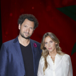 Exclusif - Eric Antoine, Ophélie Meunier - Enregistrement du grand concert caritatif "Tous avec le Maroc" au Dôme de Paris, diffusée en direct sur M6 le 13 septembre 2023 © Jack Tribeca / Bestimage 