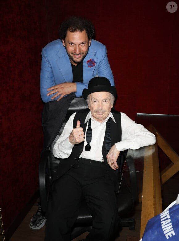 Exclusif - Eric Antoine et Popeck - Backstage du concert "En cœur pour l'Ukraine" au Casino de Paris le 18 juin 2023. © Coadic Guirec/Bestimage