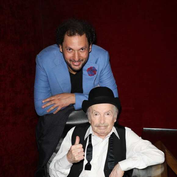 Exclusif - Eric Antoine et Popeck - Backstage du concert "En cœur pour l'Ukraine" au Casino de Paris le 18 juin 2023. © Coadic Guirec/Bestimage