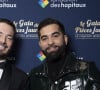 Exclusif - Kendji Girac et J Balvin - Concert événement "Le gala des pièces jaunes" à l'Accor Arena Paris le 26 janvier 2024. Une soirée de gala exceptionnelle en faveur des Pièces Jaunes ! De nombreux artistes se succèderont pour chanter pour les enfants et adolescents hospitalisés. © Cyril Moreau / Guillaume Gaffiot / Bestimage 