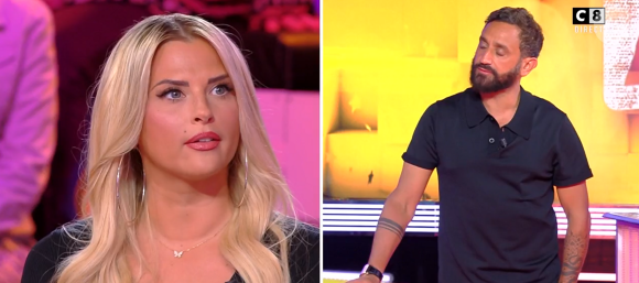 Kelly Vedovelli évoque une trahison de Cyril Hanouna dans "Touche pas à mon poste", le 14 mai 2024, sur C8