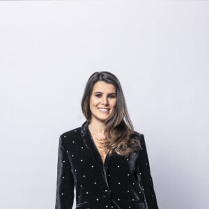 Exclusif - Karine Ferri - Studio - Enregistrement de l'émission "La chanson secrète", présentée par N.Aliagas et diffusée le 29 décembre sur TF1 © Guillaume Gaffiot-Cyril Moreau / Bestimage