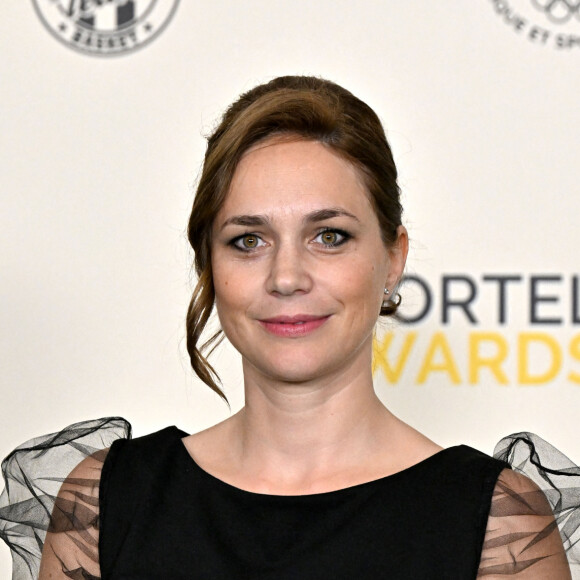 Nathalie Péchalat durant la soirée des Sportel Awards au Grimaldi Forum à Monaco, le 24 octobre 2022. © Bruno Bebert/Bestimage 