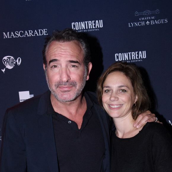 Exclusif - Jean Dujardin et sa femme Nathalie Péchalat - After party du film Mascarade au club privé NO.PI à Paris le 20 octobre 2022. © Rachid Bellak / Bestimage 