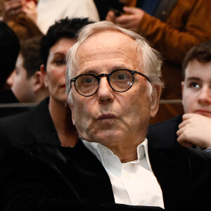 Exclusif - Fabrice Luchini (lauréat d'un prix spécial pour saluer son engagement en faveur du rayonnement de la langue et de la littérature française) - 10ème édition du Prix des Hussards à l'hôtel le Lutetia à Paris, France, le 20 avril 2023. © Christophe Clovis / Bestimage