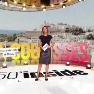 TF1 l'a choisie pour succéder à Nikos Aliagas dans "50' inside"
Isabelle Ithurburu sur le plateau de "50' inside"