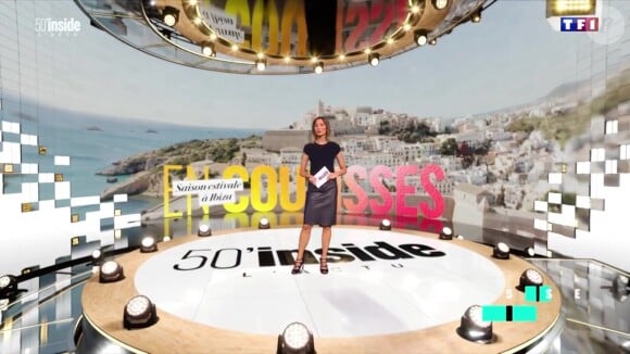 TF1 l'a choisie pour succéder à Nikos Aliagas dans "50' inside"
Isabelle Ithurburu sur le plateau de "50' inside"