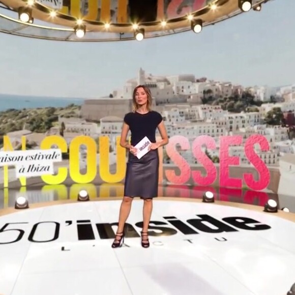 TF1 l'a choisie pour succéder à Nikos Aliagas dans "50' inside"
Isabelle Ithurburu sur le plateau de "50' inside"
