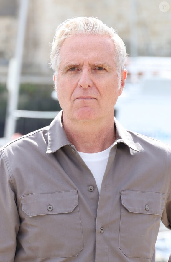 Yvon Back pour le photocall de "Un si grand soleil" sur le port lors du 25eme anniversaire du Festival de la fiction de la Rochelle le 16 Septembre 2023 © Denis Guignebourg / Bestimage 