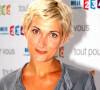 Archives - Charlotte Lipinska - Conférence de presse de rentrée de France Télévisions 2009-2010 à Paris, le 27 août 2009.