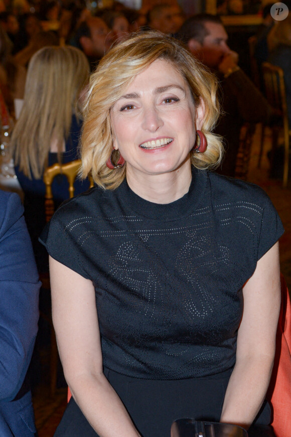 Exclusif - Julie Gayet - Déjeuner du Chinese Business Club à l'occasion de la Journée internationale des droits des femmes à l'hôtel intercontinental à Paris le 7 mars 2024. © Rachid Bellak/Bestimage 