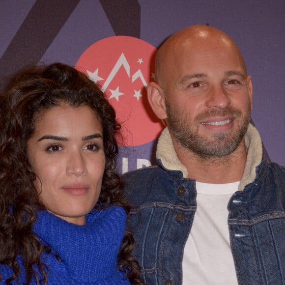 Sabrina Ouazani et Franck Gastambide assistant à la projection du film "Mon bébé", lors du 22e Festival du film de comédie de L'Alpe d'Huez, le 16 janvier 2019. Julien Reynaud/APS-Medias/ABACAPRESS.COM