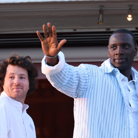 Jean Imbert et Omar Sy - Dîner du jury à l'hôtel Martinez, la veille du la cérémonie d'ouverture de la 77ème édition du Festival de Cannes le 13 mai 2024. Denis Guignebourg/BestImage