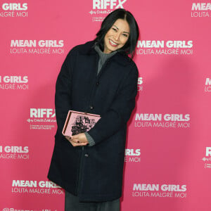 Semi-exclusif - Anggun - Première du film "Mean Girls" au Grand Rex à Paris le 8 janvier 2024. © Coadic Guirec/Bestimage