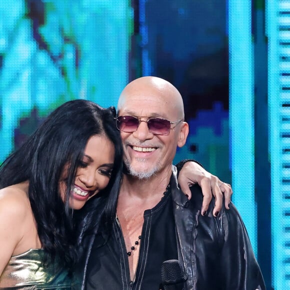 Exclusif - Anggun, Florent Pagny - Enregistrement de l'émission "Avec Florent, tout le monde ELA" à La Seine Musicale à Paris, diffusée le 1er septembre à 21h10 sur TF1 © Cyril Moreau-Dominique Jacovides / Bestimage