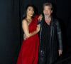 Exclusif - Florent Pagny et Anggun - Backstage de l'émission "Spectaculaire" à Paris, diffusée le 15 janvier sur France 2. © Pierre Perusseau / Bestimage