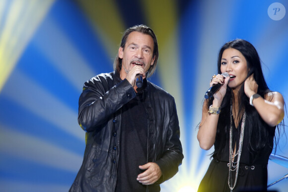 Portrait de Florent Pagny et Anggun