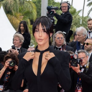 Nabilla Benattia Vergara - Montée des marches du film « The Apprentice » lors du 77ème Festival International du Film de Cannes, au Palais des Festivals à Cannes. Le 20 mai 2024 © Olivier Borde / Bestimage  Red carpet of the movie « The Apprentice » during the 77th Cannes International Film Festival at the Palais des Festivals in Cannes, France. On may 20th 2024 